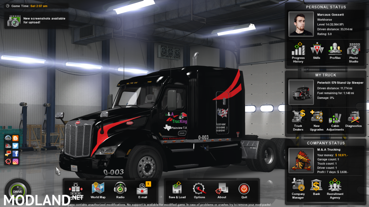 M.&.A Trucking Paintjob