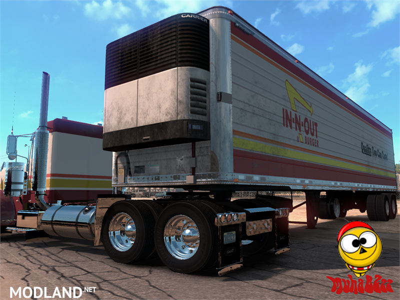 Skin "IN-N-OUT"defaul reefer trailer