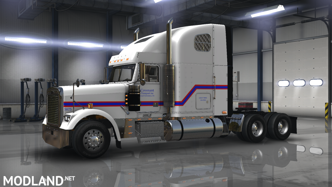 Freightliner classic xl covenant transport skin