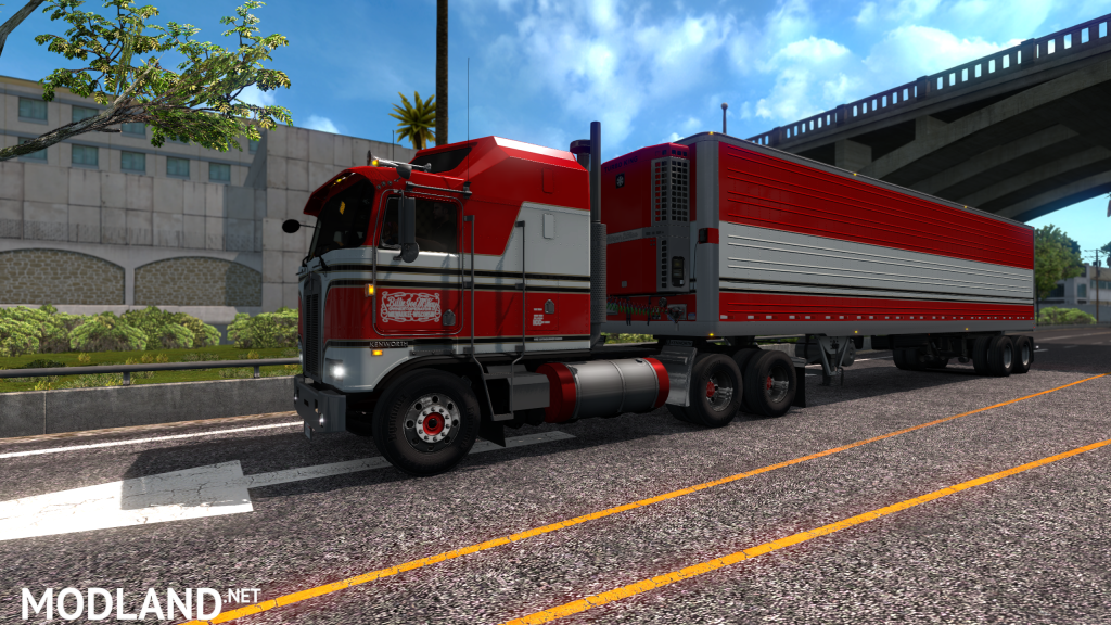"BJ and The Bear" truck skin for Kenworth K100E by Araym
