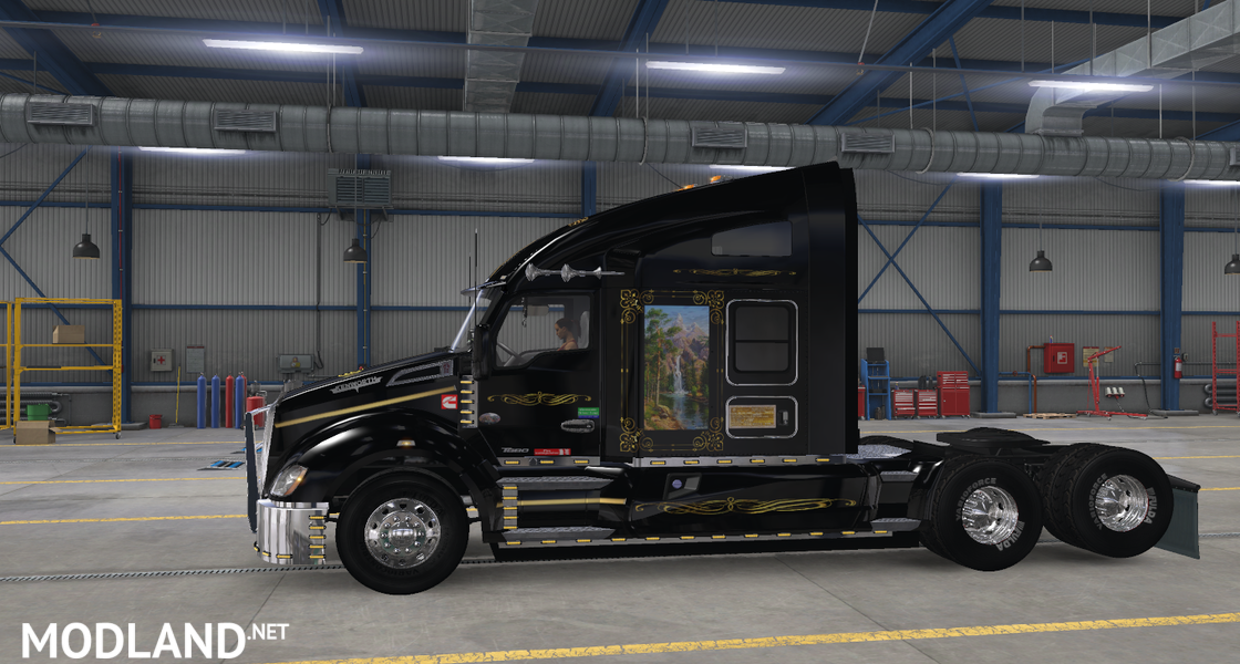 SKIN GOLDEN STYLE FOR KW T680