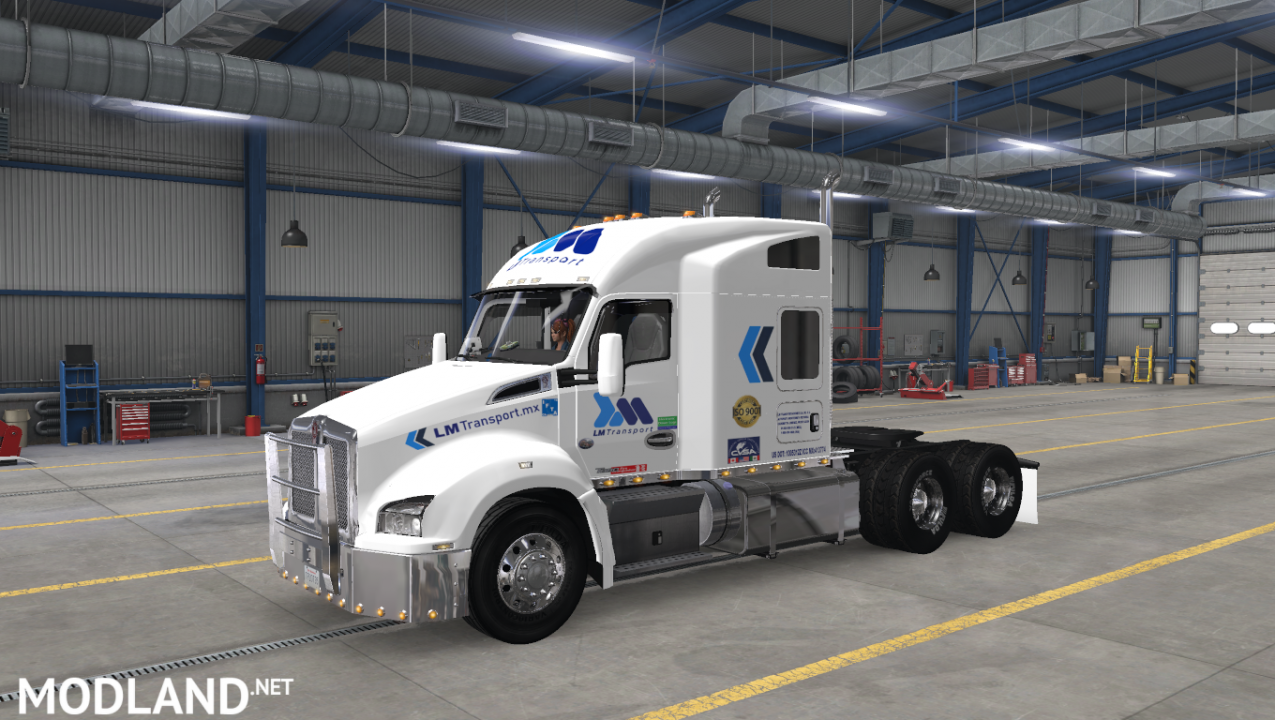 SKIN REAL COMPANY LM TRANSPORT FOR KW T880 FOR ATS 1.37