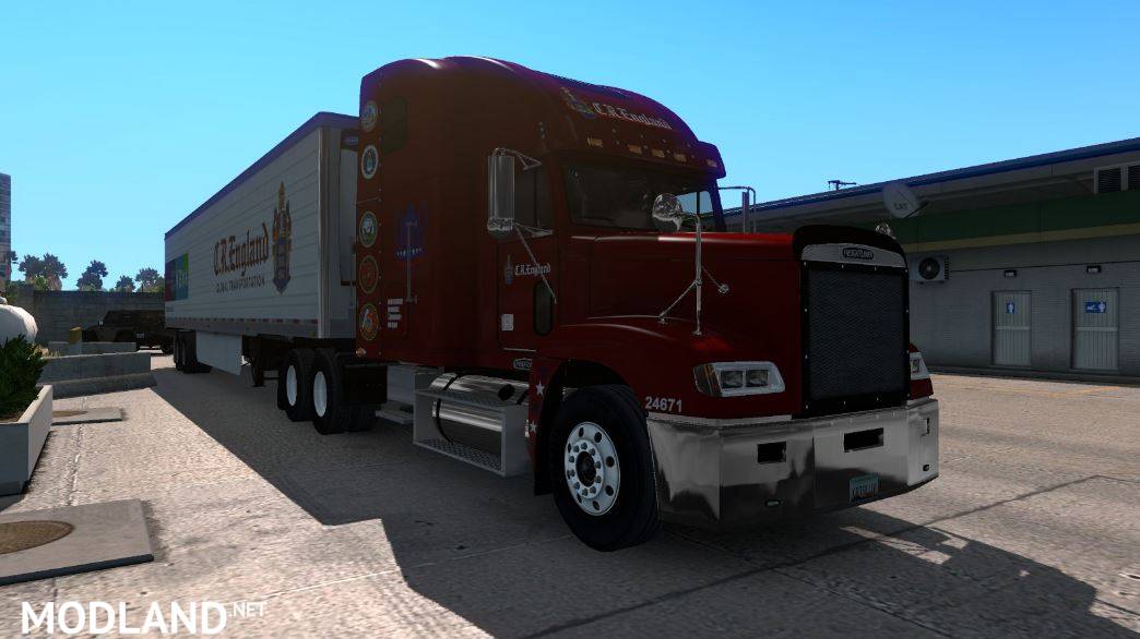 CR England [We Honor Our Troops] Skin For Freightliner FLD 