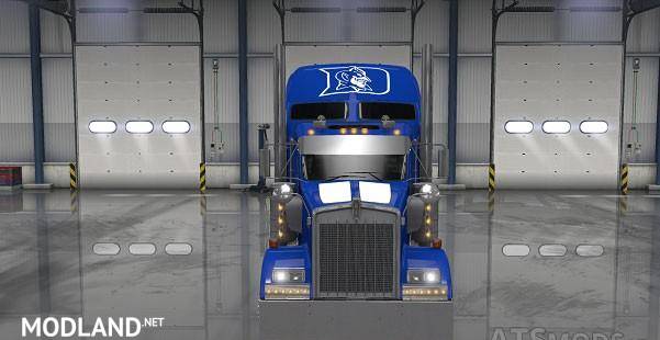 Duke University Pride v 1.02 Skin for Kenworth W900