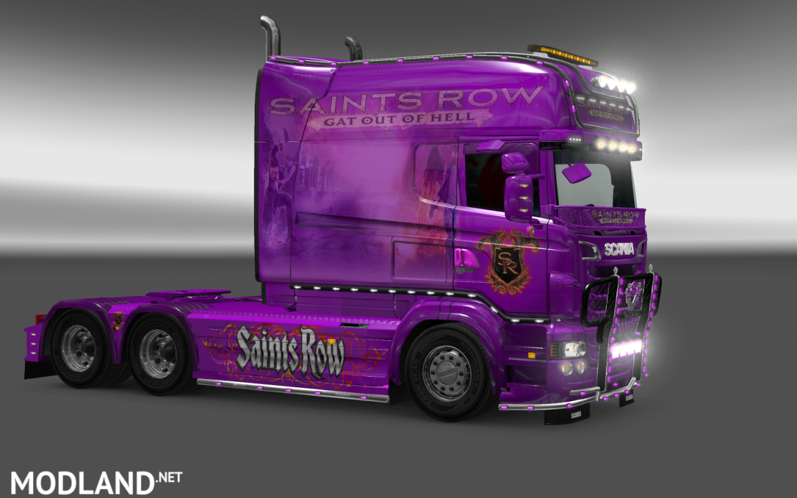 Saints Row skin for Scania RJL 1.4