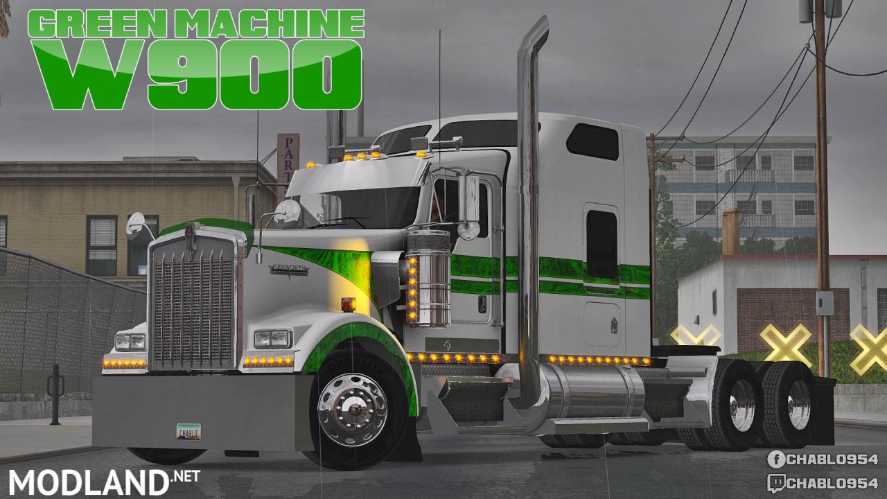 Green Machine w900 Skin