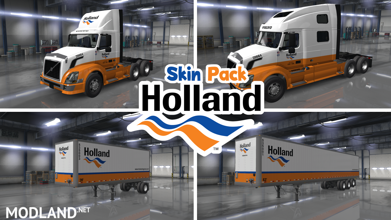 HOLLAND Truck & Trailer Skin Pack