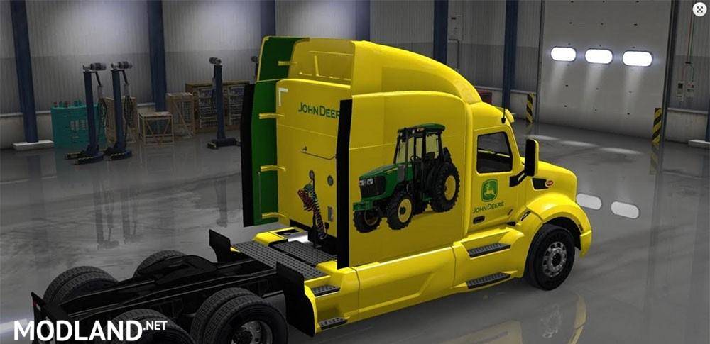 John Deere Peterbilt 579 skin