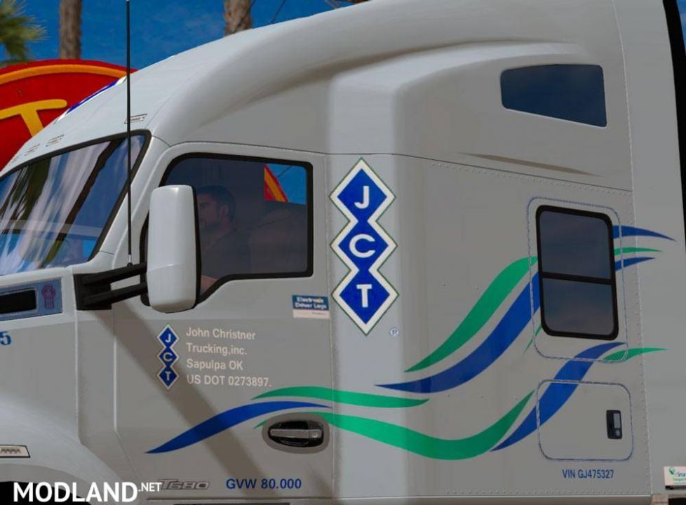 Kenworth T680 John Christner Trucking Skin
