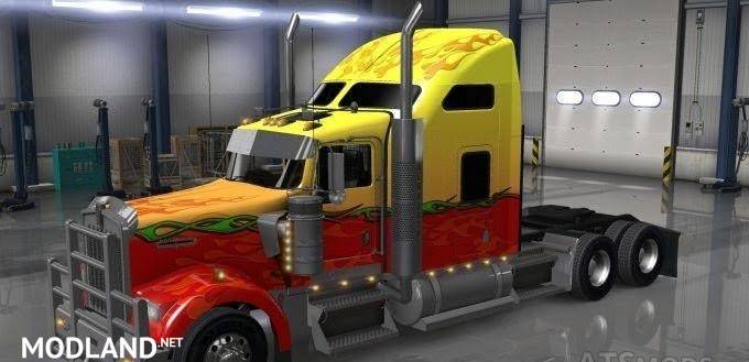 Kenworth W900 Sunny metallic paintjob