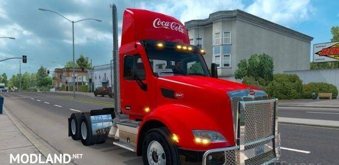 Peterbilt 579 Coca-Cola skin