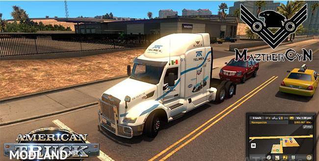 Peterbilt 579 Telmex Skin