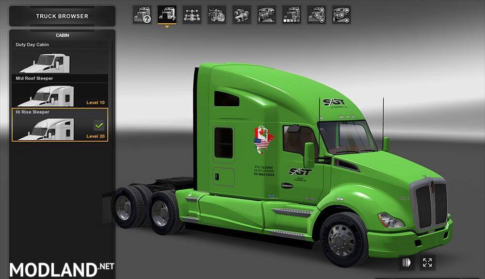 SGT 2000 for Kenworth T680