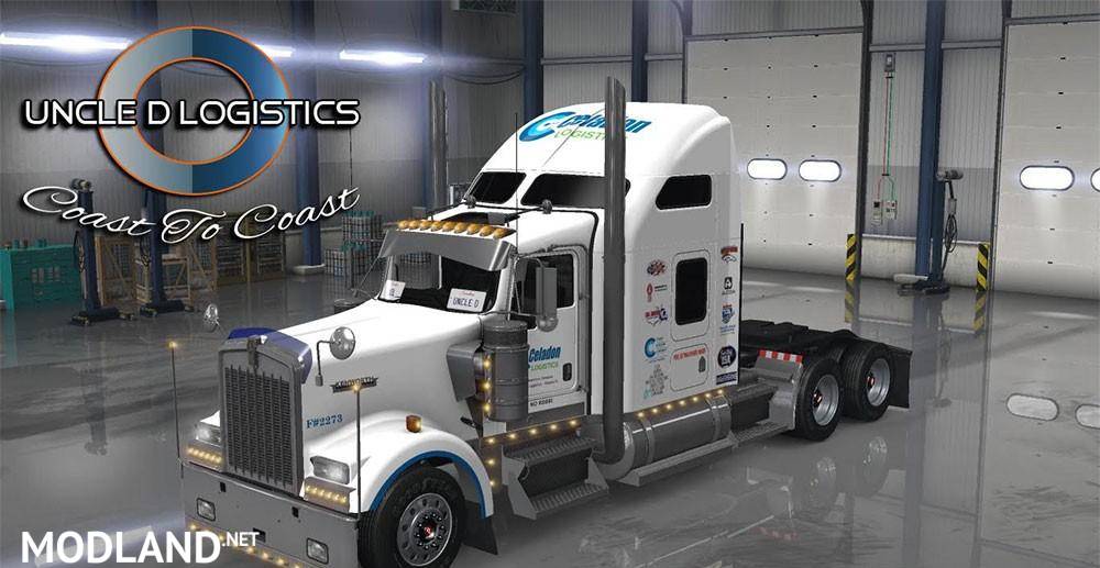 Uncle D Logistics - Celadon Logistics Kenworth W900 Skin