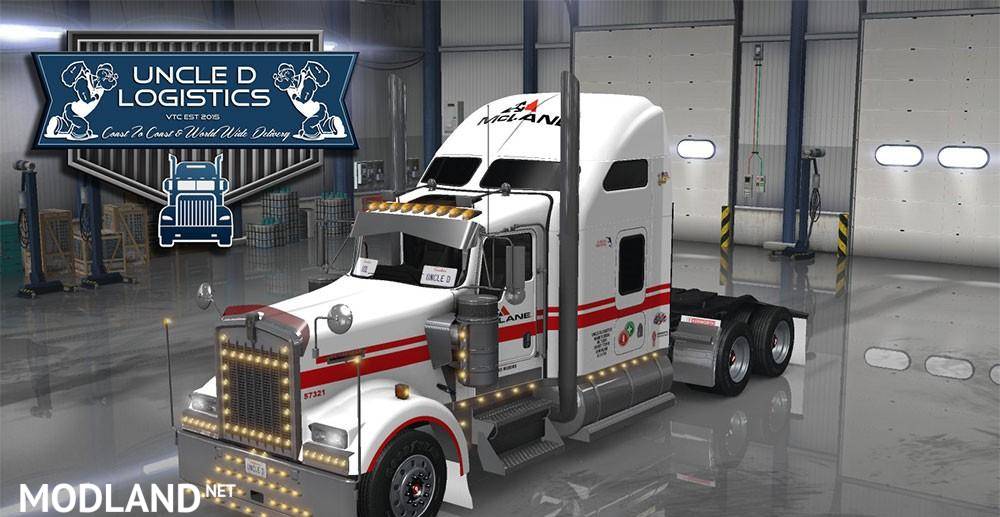 McLane Foodservice Distribution Kenworth W900 Skin