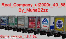Pack skins on the trailer Utility 2000R