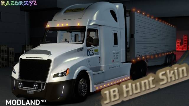 Freightliner Inpiration Skin - JB Hunt (DCS)