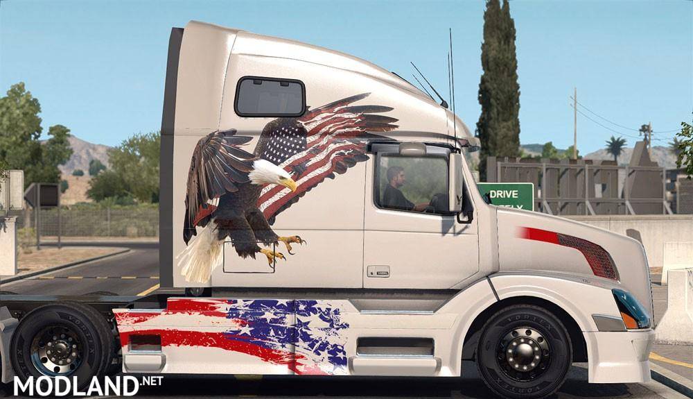 Volvo Vnl 670 Usa Eagle Skin By Aradeth Ats