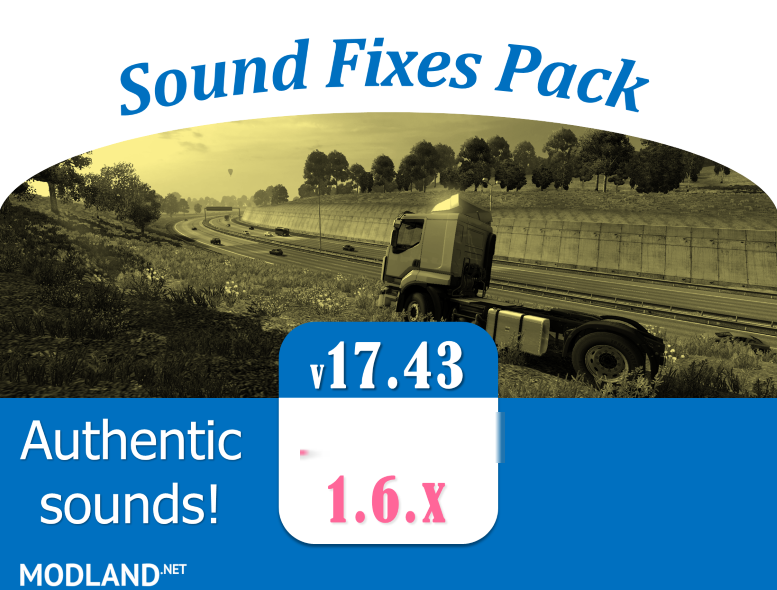 Sound Fixes Pack v 17.43 - ATS 