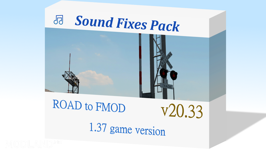 Sound Fixes Pack v20.33  ATS  1.37