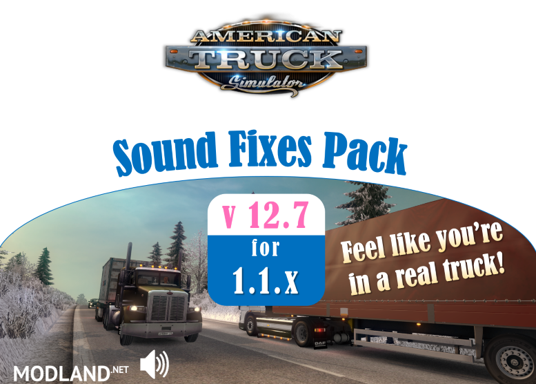 Sound Fixes Pack v12.7 ATS