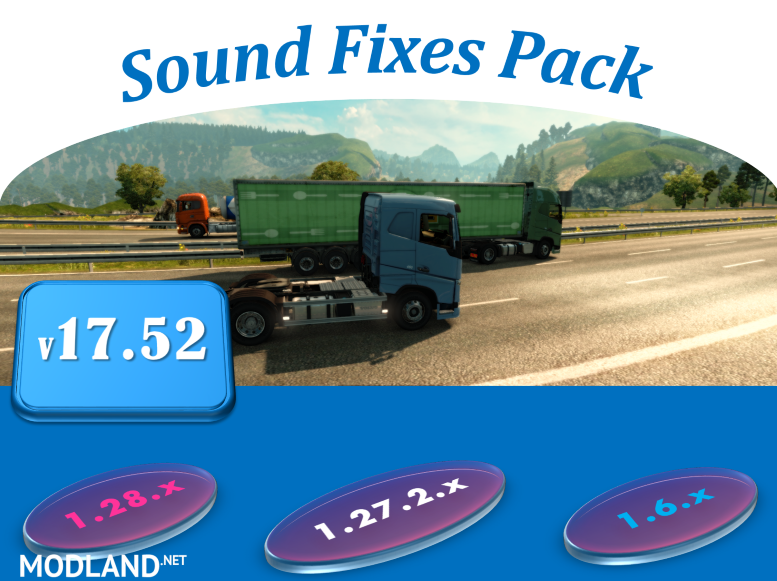 Sound Fixes Pack v 17.51 - ATS
