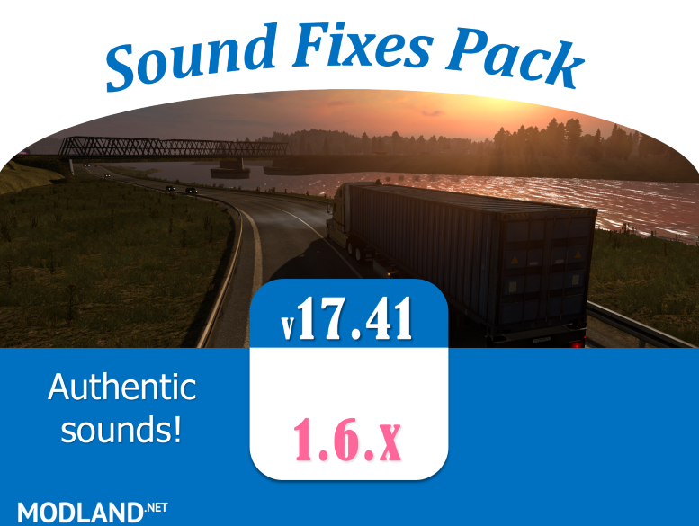 Sound Fixes Pack v 17.41 -ATS