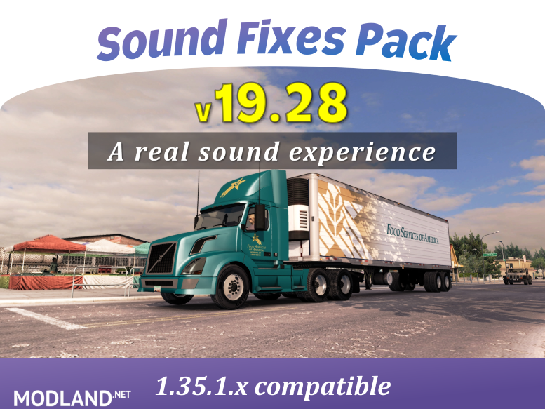 Sound Fixes Pack v19.28 ATS 1.35