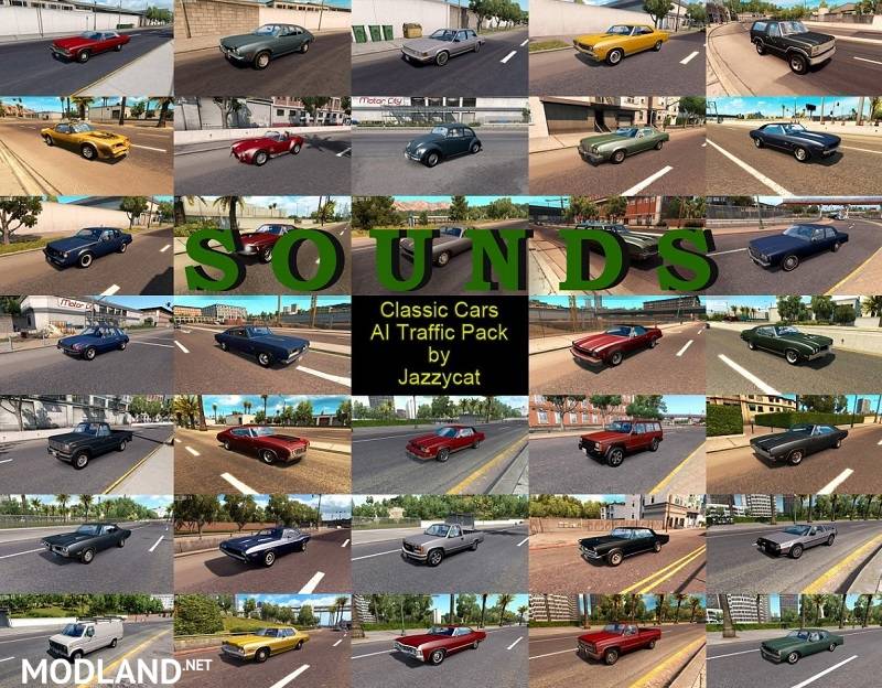 Sounds for Classic Cars AI Traffic Pack by Jazzycat