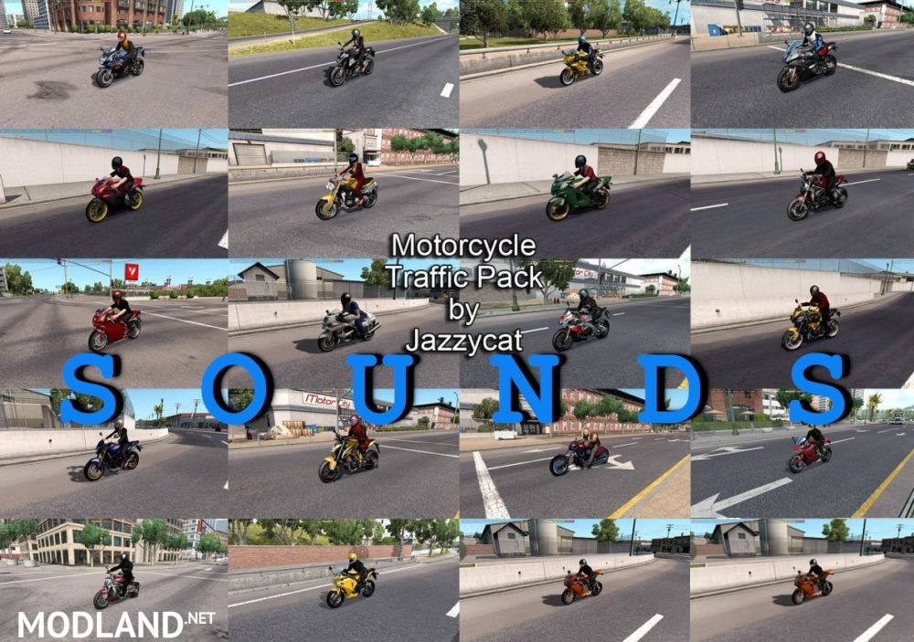 Sounds for Motorcycle Traffic Pack by Jazzycat