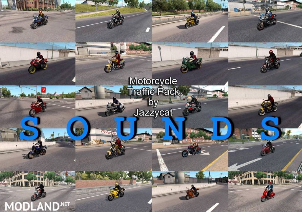 Sounds for Motorcycle Traffic Pack by Jazzycat