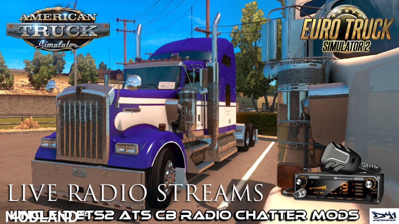 Uncle D Ets2 Ats Cb Radio Chatter Live Stream Stations