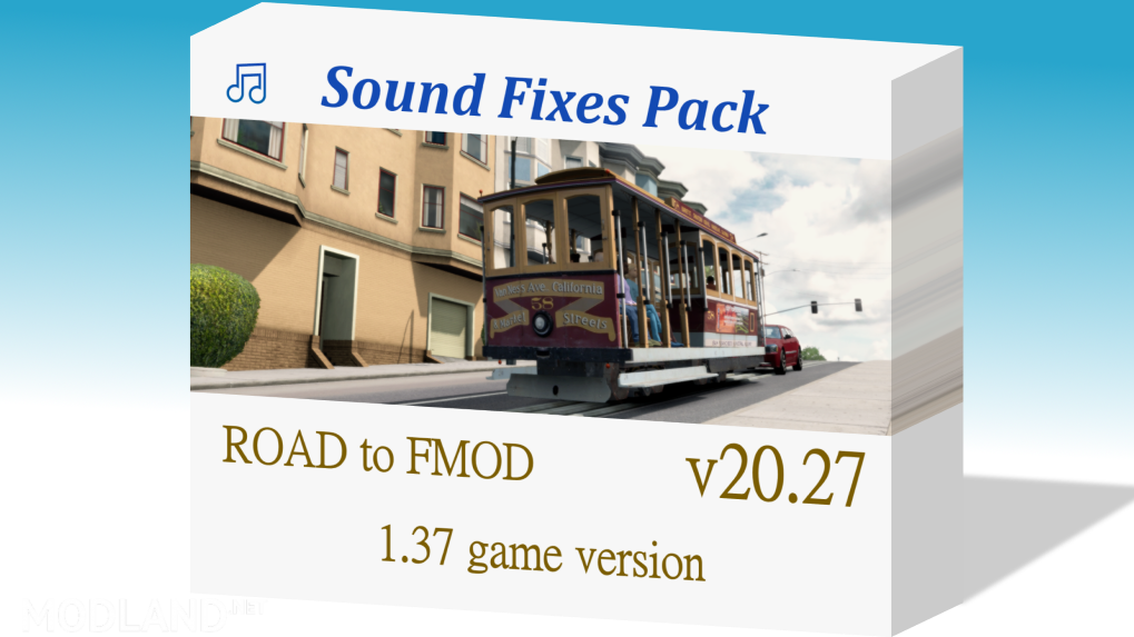 Sound Fixes Pack v20.27 ATS 1.37