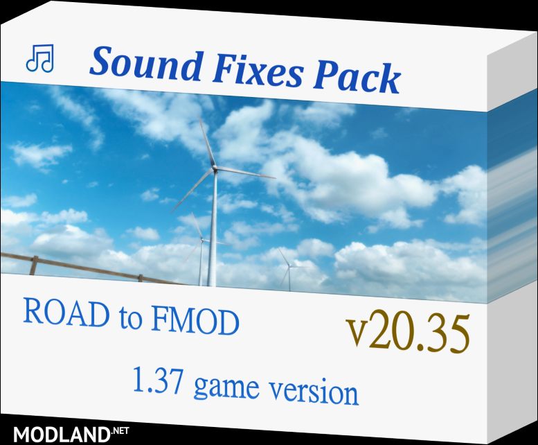 Sound Fixes Pack v20.35 ATS 1.37