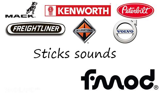 FMOD sticks and parking brake sounds