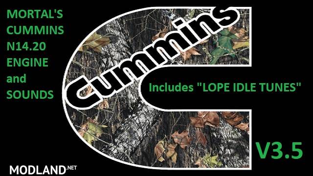 MORTAL'S Cummins N14 Engines & Sounds With "LOPE IDLE TUNE"