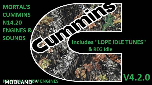 MORTAL'S Cummins N14 Engines & Sounds With "LOPE IDLE TUNE"