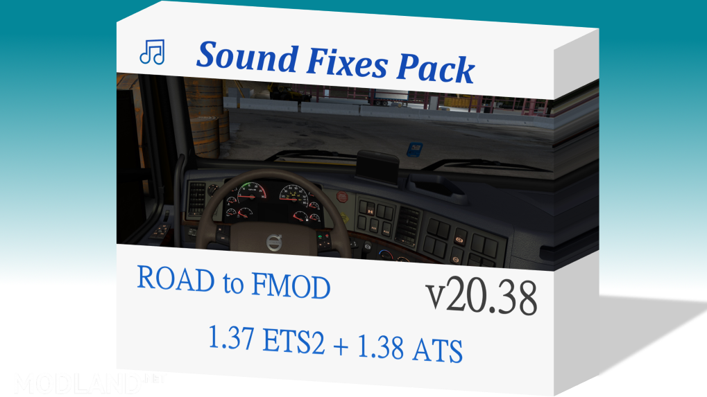 Sound Fixes Pack v20.38 ATS 1.38