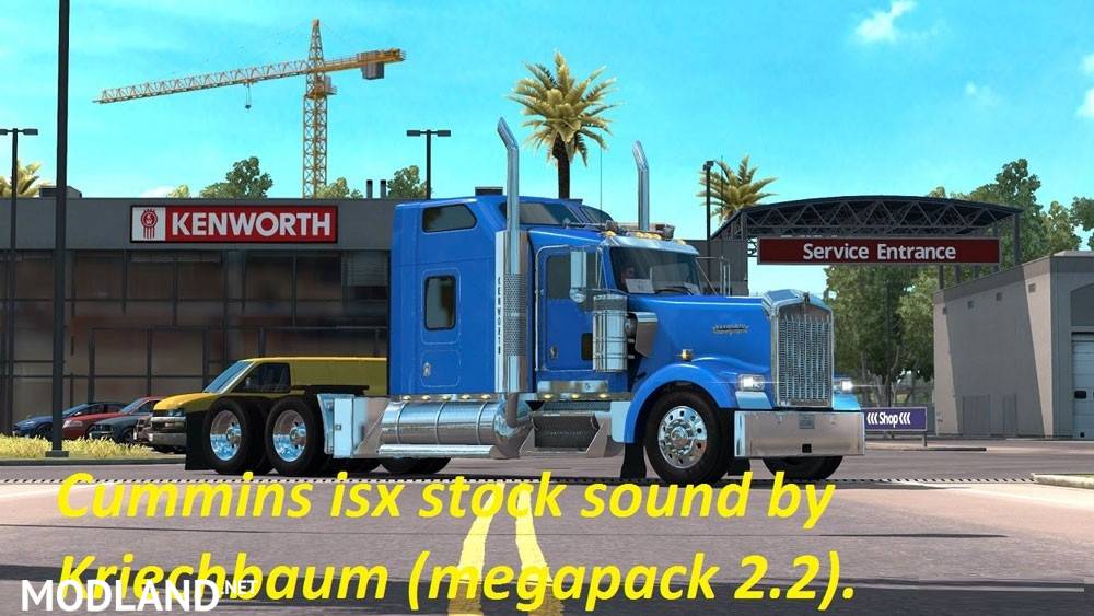 Cummins iSX Stock Sound for W900