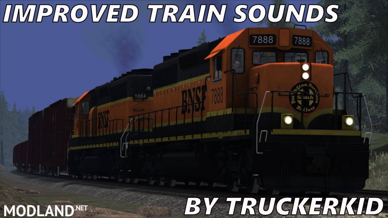 Improved Train Sounds v 2.3 ATS 1.29.x – 1.32.x
