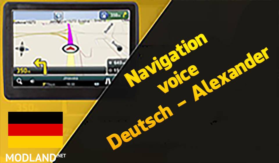 Navigation voice Deutsch - Alexander