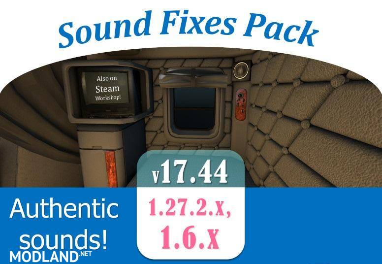 Sound Fixes Pack v17.44 - ATS