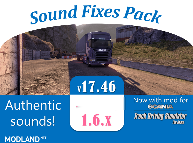 Sound Fixes Pack v 17.46 - ATS