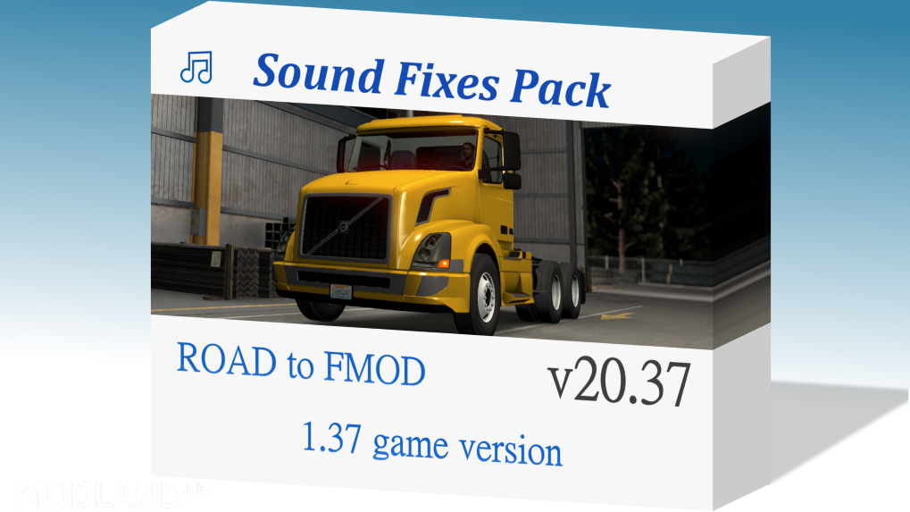 Sound Fixes Pack v20.37.2 ATS 1.38