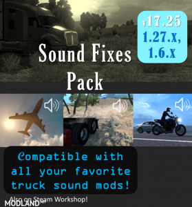 Sound Fixes Pack v17.25 - ATS