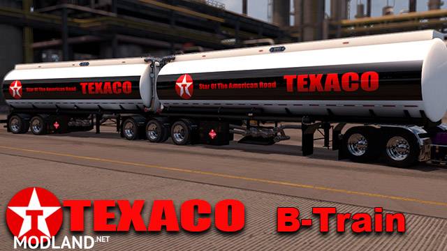 Texaco B-Train Tankers Skin - ATS