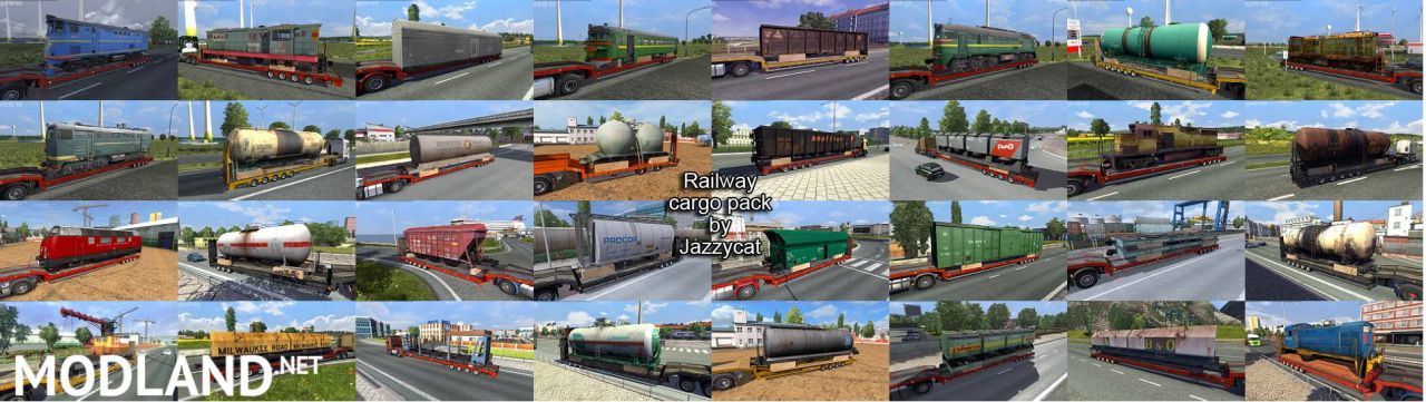 Railway Cargo Pack v1.8.4 [ATS]