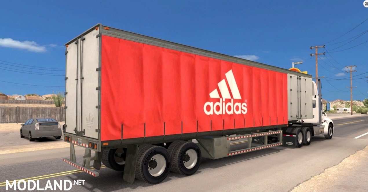 Adidas standalone curtain trailer