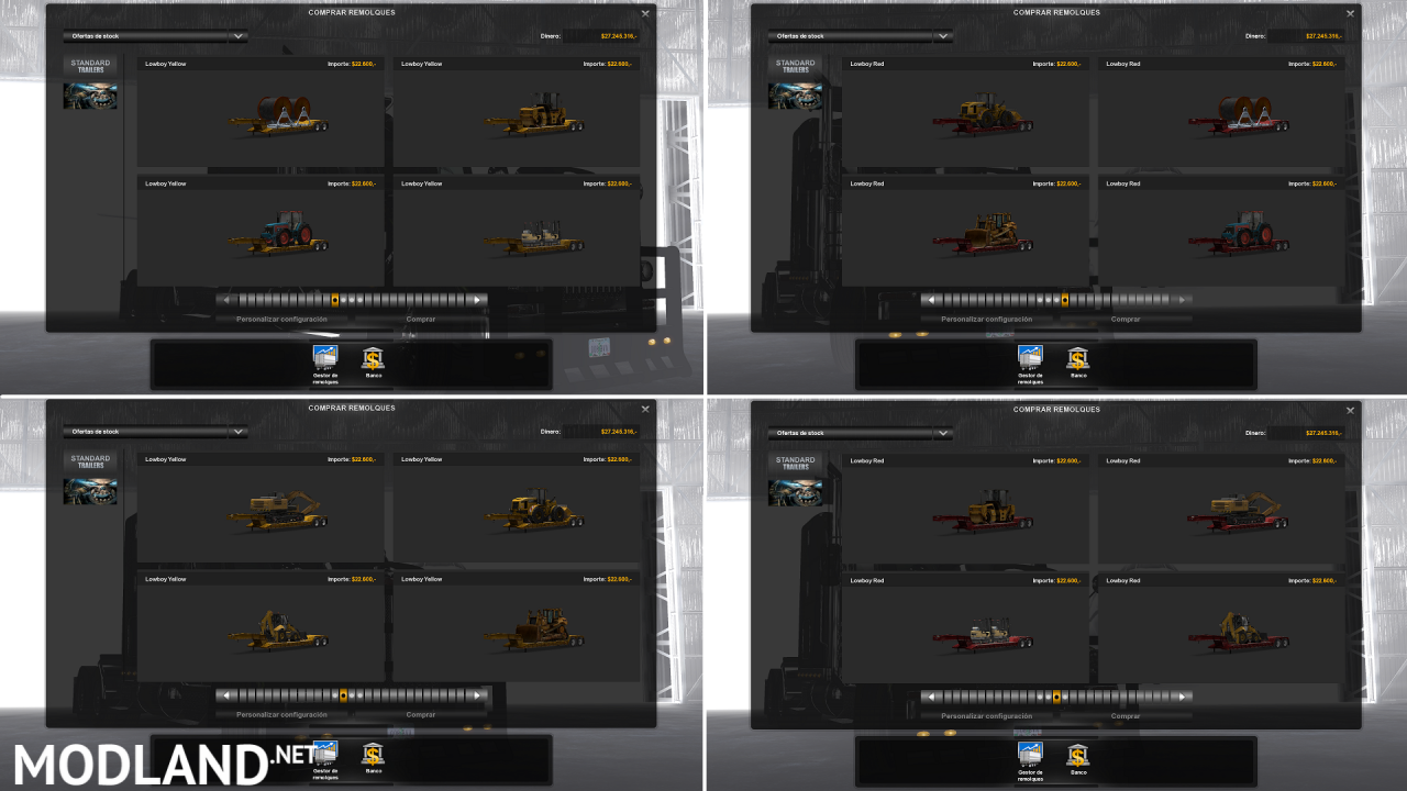 Lowboy Yellow & Red Onwable [MP-SP]