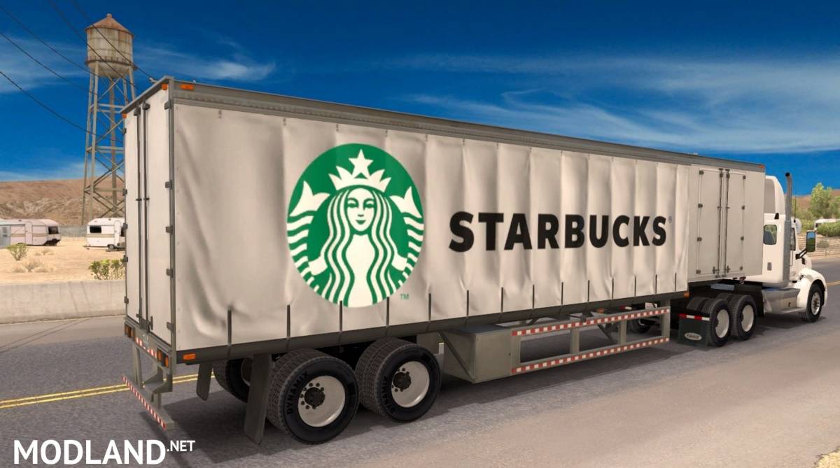 Starbucks Curtain standalone trailer